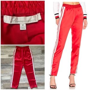 Lovers + Friends Tailored Track Trouser - size medium
